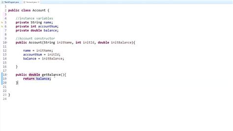 how to create instance in java