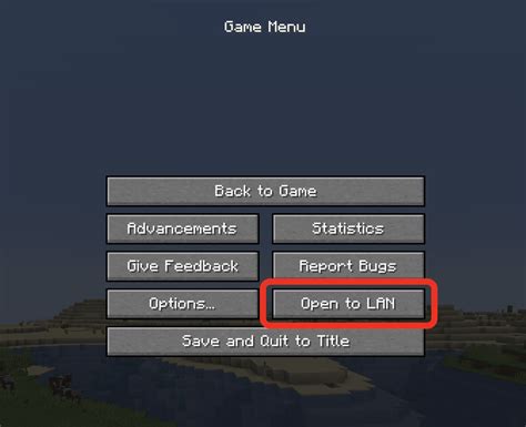 how to create lan minecraft server