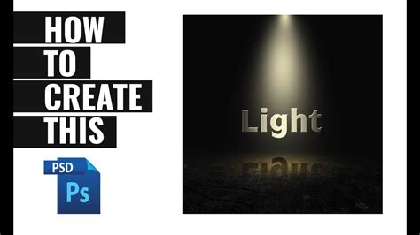 how to create light effect in photoshop