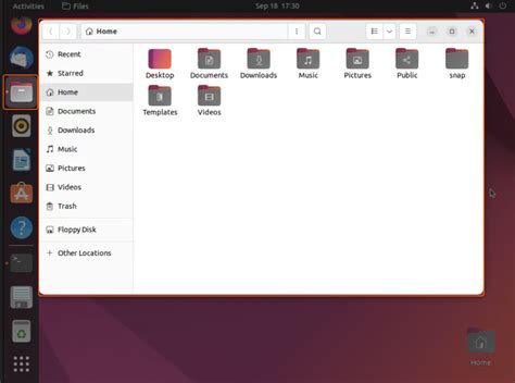how to bug out new folder cage up ubuntu