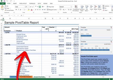 How To Create Pivot Tables In Excel 2013