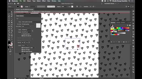 how to create seamless pattern in adobe illustrator YouTube