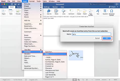 how to create signature in macbook