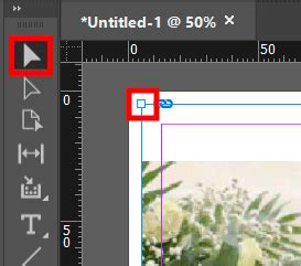 how to crop a picture in indesign