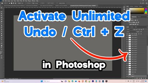 how to ctrl z in photoshop