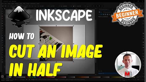 how to cut a photo in half
