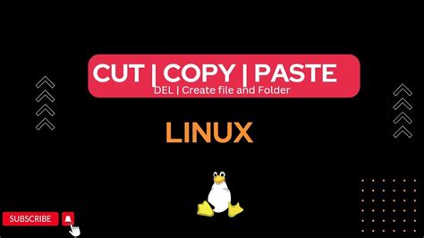 how to cut and paste in linux