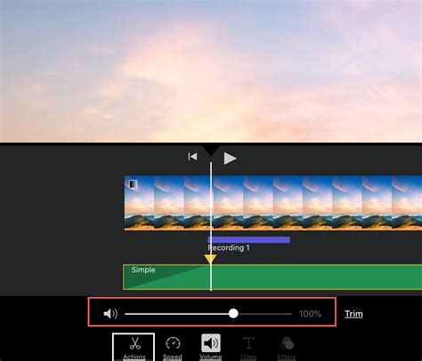 how to cut audio in imovie mac