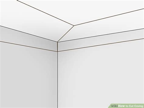 how to cut internal coving corners