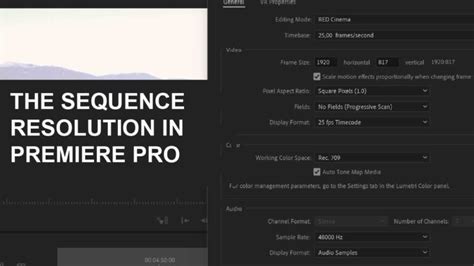 how to cut sequence in premiere