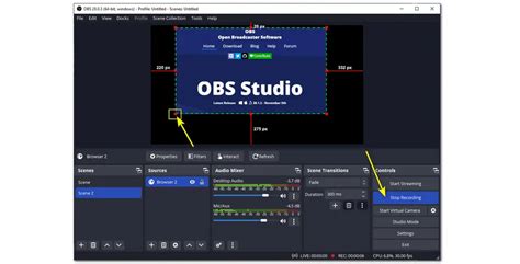 how to cut video in obs studio