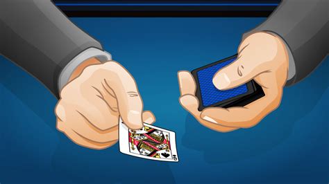 how to deal poker cards