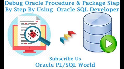 how to debug procedure in oracle