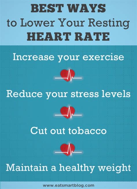how to decrease heart rate when resting