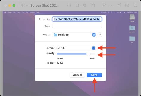 how to decrease jpeg file size mac