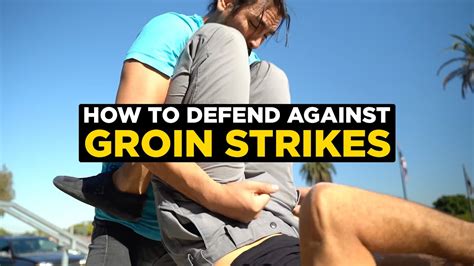 how to defend against groin kick