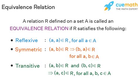 how to define an equivalence relation