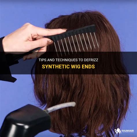 how to defrizz synthetic wig