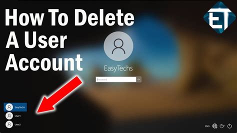 how to delete accounts on your computer