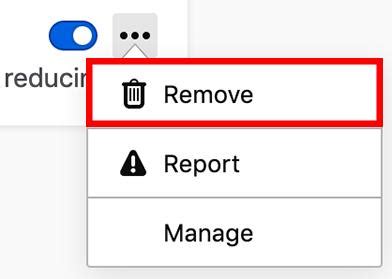 how to delete add ons on mac