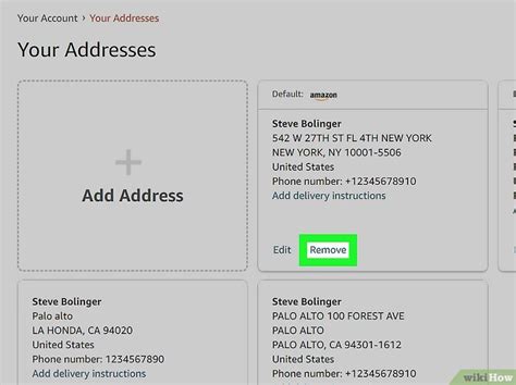 How To Delete An Address On Amazon