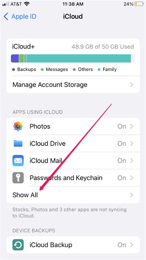 how to delete apps off cloud