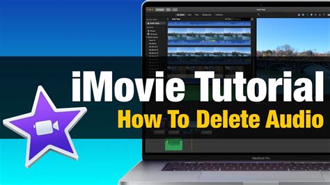 how to delete audio from imovie