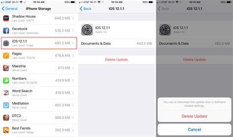 how to delete ios 13.7 update