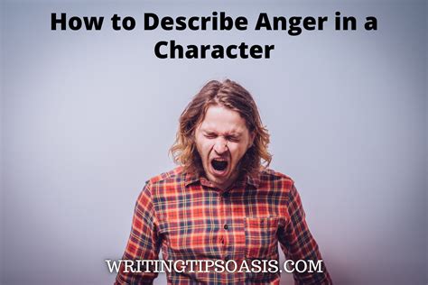 How To Describe Anger In Writing Bryn Donovan Expressions In Writing - Expressions In Writing