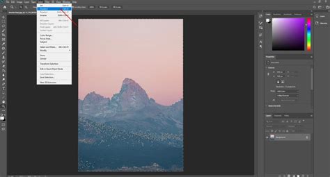 how to deselect all in photoshop