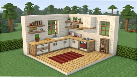 how to design a kitchen in minecraft