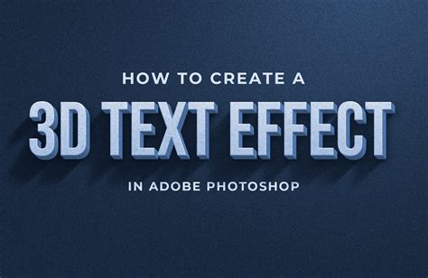 how to design text in photoshop