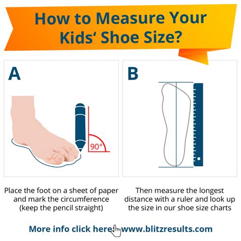 how to determine childrens shoe size for mentor