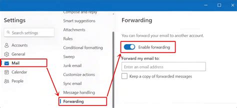 how to disable email forwarding in outlook