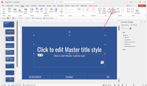 how to display slide numbers in powerpoint