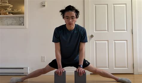 how to do a split for men