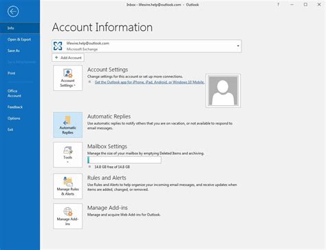 how to do auto reply in outlook