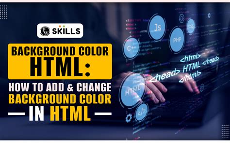 how to do background color in html