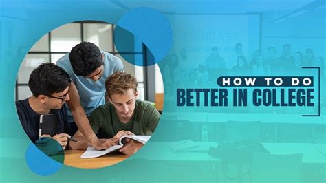how to do better in college
