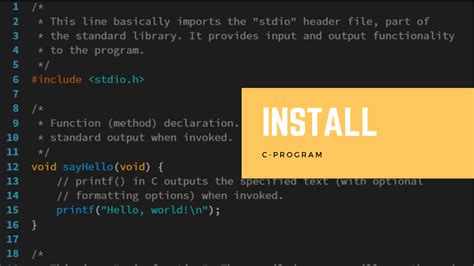 how to do c programming in windows