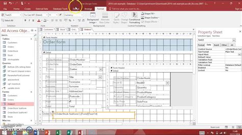 how to do calculation in access