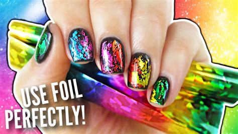 how to do foil nails