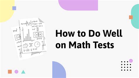 how to do good in maths exam