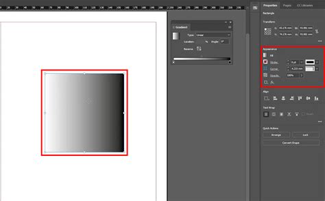 how to do gradient in indesign