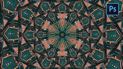 how to do kaleidoscope effect in photoshop
