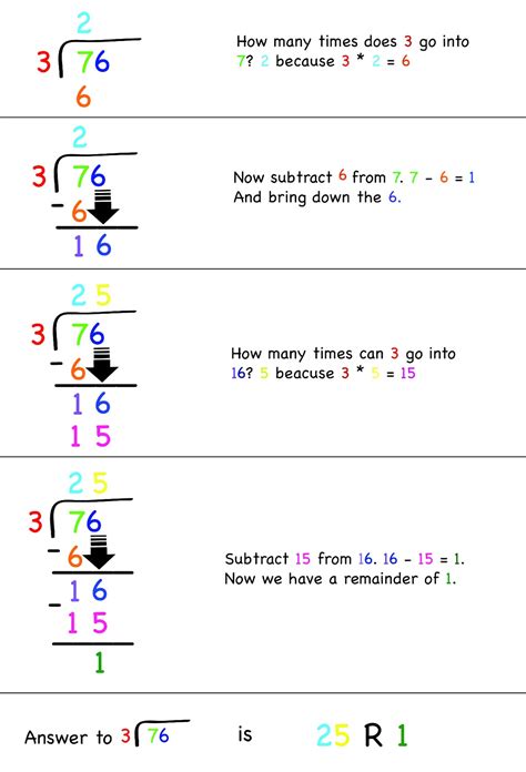 How To Do Long Division With 2 Digits Long Division Steps Double Digits - Long Division Steps Double Digits