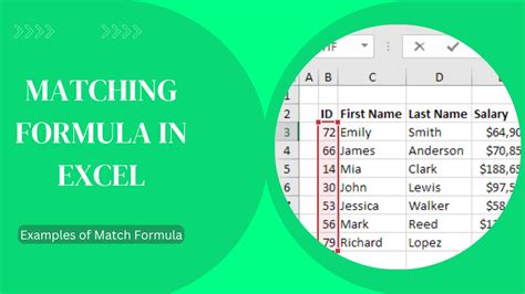 how to do matching in excel