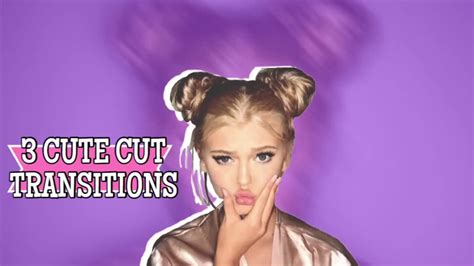 how to do transitions in cute cut