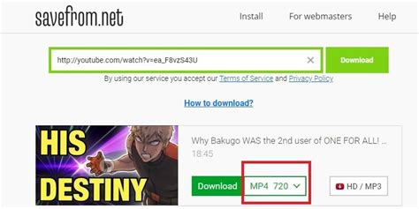 how to download from youtube using ss