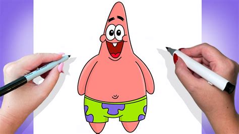 how to draw Patrick YouTube